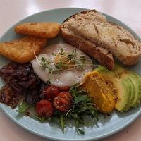 Fried egg big breakfast at Kynd Community - Seminyak in Seminyak