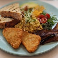Scrambled egg big breakfast at Kynd Community - Seminyak in Seminyak