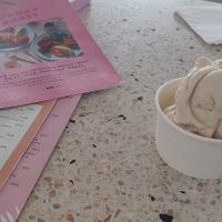 Peanut butter and salted caramel ice-cream at Kynd Community - Seminyak in Seminyak