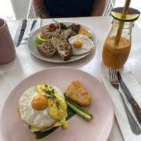 Big breakfast and beacon Benedict   at Kynd Community - Seminyak in Seminyak