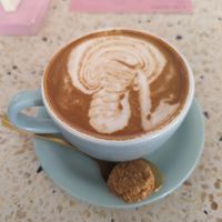 Soy latte at Kynd Community - Seminyak in Seminyak