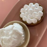 The most divine lemon tart   at Kynd Community - Seminyak in Seminyak