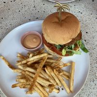 Cheekan Zinger Burger  at Kynd Community - Seminyak in Seminyak