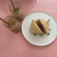 Iced coffees and brekki sandwiche  at Kynd Community - Seminyak in Seminyak