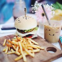 Vegan Big Mac was so good !  at Kynd Community - Seminyak in Seminyak