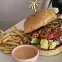 Cheeken burger 🍔 at Kynd Community - Seminyak in Seminyak