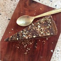 Vegan snickers cake at Kynd Community - Seminyak in Seminyak