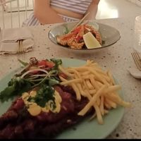 The schnitzel and the salt and pepper squid at Kynd Community - Seminyak in Seminyak