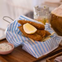 Fish & chips at Kynd Community - Seminyak in Seminyak