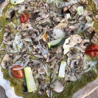 It was my first time trying Tarts Flambées. And I would say that it was pretty good. La Potagette was delicious…It had  many veggies in it.   at La Cour des Anges in Colmar