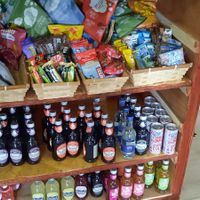 Vegan goods at Curious Cat Coffee Shop in New Pitsligo