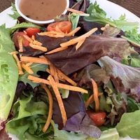House salad   at Obsidian Dining Room @ Old Faithful Snow Lodge in Yellowstone National Park