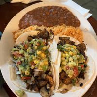 To die for mushroom tacos!!!  #Veganuary at Cocorenos in Long Beach