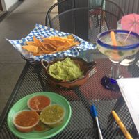 Jalapeño marg and guac! at Blue Iguana in Park City