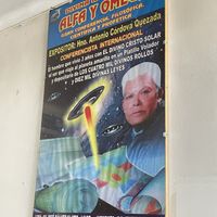 We’re not alone 🛸👽🤫  at Comedor Vegetariano in Cusco