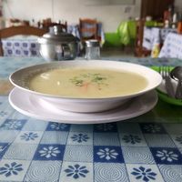 Sopa del día 🥣🌟 Riquísima at Comedor Vegetariano in Cusco