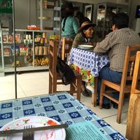 Inside at Comedor Vegetariano in Cusco