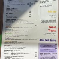 Beverages  at Buddha Bowl Cafe in Newtown