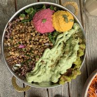 Bedouin Bowl  at Buddha Bowl Cafe in Newtown
