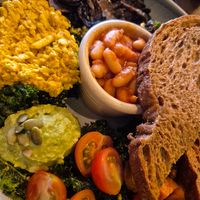 Epic brekkie bowl at Buddha Bowl Cafe in Newtown