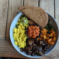 Epic Brekky Bowl at Buddha Bowl Cafe in Newtown