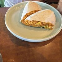 Breakfast burrito   at Buddha Bowl Cafe in Newtown
