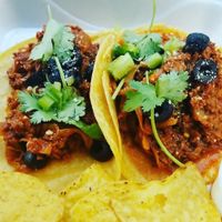 EBN's Auhmazing Vegan Tacos!  at EBN's Vegan Cuisine in Charlotte