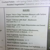 Menu at Foodilic in Brighton