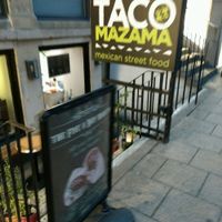 ootside at Taco Mazama - Princes St in Edinburgh