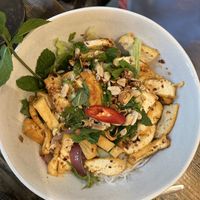 Glasnudelsalat mit Limettendressing  at Chum Chay in Cologne