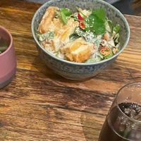 Tofu with coconut sauce   at Chum Chay in Cologne