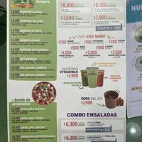 Menu December 2021  at Mammaterra in Puerto Varas