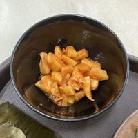 Pineapple dish. Delicious  at Evergreen Vegetarian House 长青素食之家 in Penang