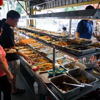 food at Evergreen Vegetarian House 长青素食之家 in Penang