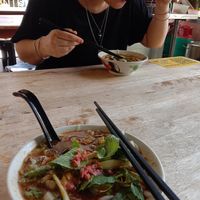 Laksa at Evergreen Vegetarian House 长青素食之家 in Penang
