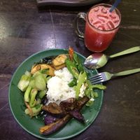 lunch at Evergreen Vegetarian House 长青素食之家 in Penang