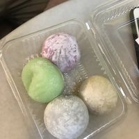 We finally found mochi in Malaysia 😍 at Evergreen Vegetarian House 长青素食之家 in Penang