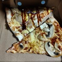 Pizza slices at Those Vegan Pizza Guys in Caldicot