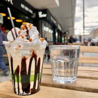Milkshake at Cafe Thrive in Southampton