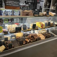 The counter with lots of sweet baked options   at Cafe Thrive in Southampton