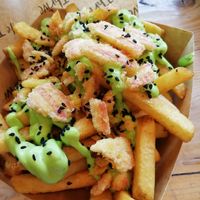 Halloween special: Freaky fries (small) at Cafe Thrive in Southampton
