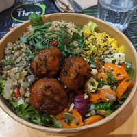 Simpsons salad special bowl at Cafe Thrive in Southampton