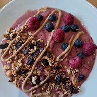 Acai bowl at Cafe Thrive in Southampton