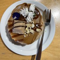 Biscoff cronut  at Cafe Thrive in Southampton