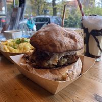 The special: “hog roast” bun  at Cafe Thrive in Southampton