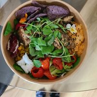 Pride bowl 🌈 at Cafe Thrive in Southampton