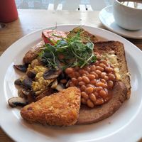 Vegan breakfast. at Cafe Thrive in Southampton