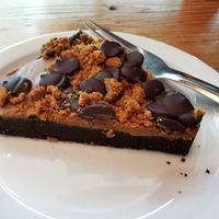 Biscoff brownie at Cafe Thrive in Southampton