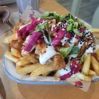 Spicy chiken fries at Cafe Thrive in Southampton