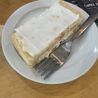 Vanilla slice  at Cafe Thrive in Southampton